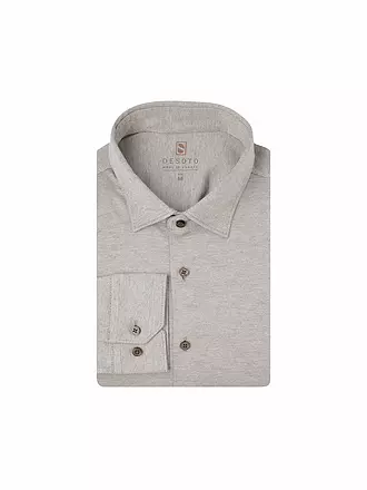 DESOTO | Chemise en jersey | beige